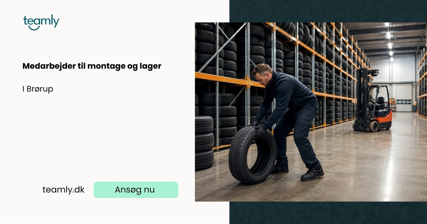 Lagermedarbejdere med truckcertifikat søges til Brørup