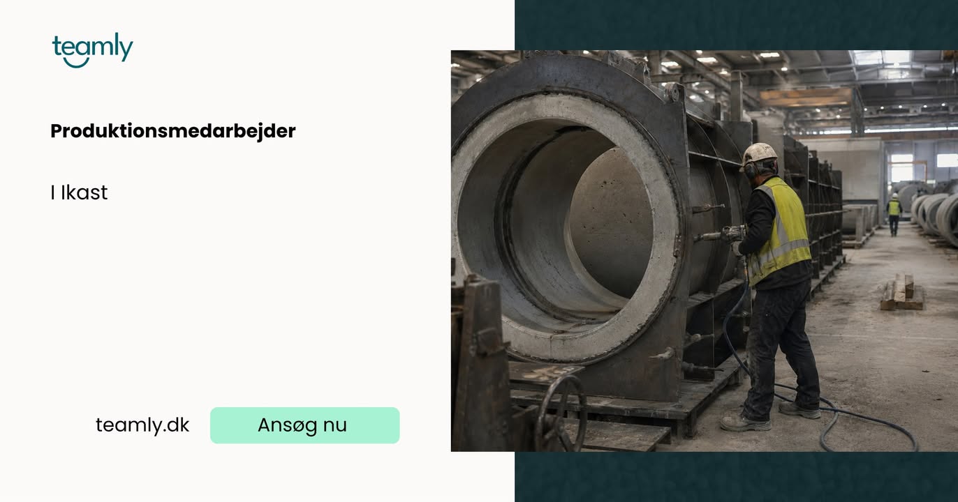 Produktionsmedarbejder til Ikast