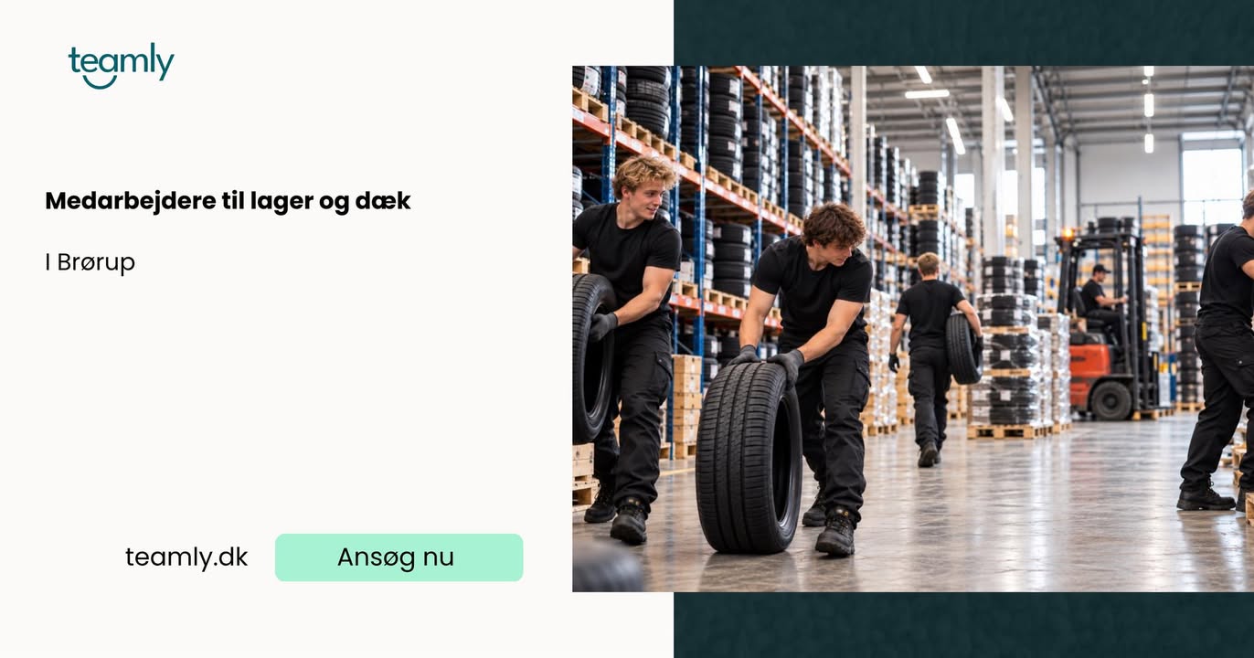 Klar på et job med massere af timer