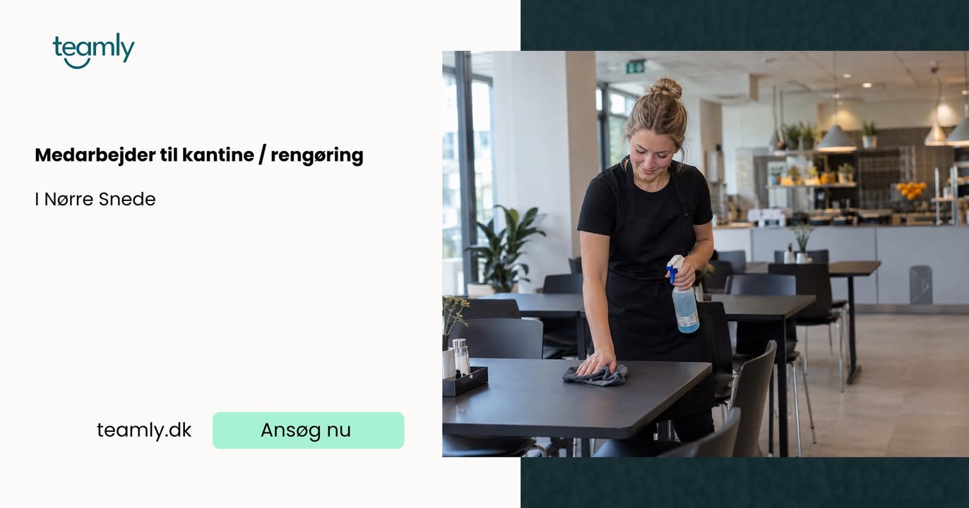 Kantinemedarbejder søges til Nørre Snede