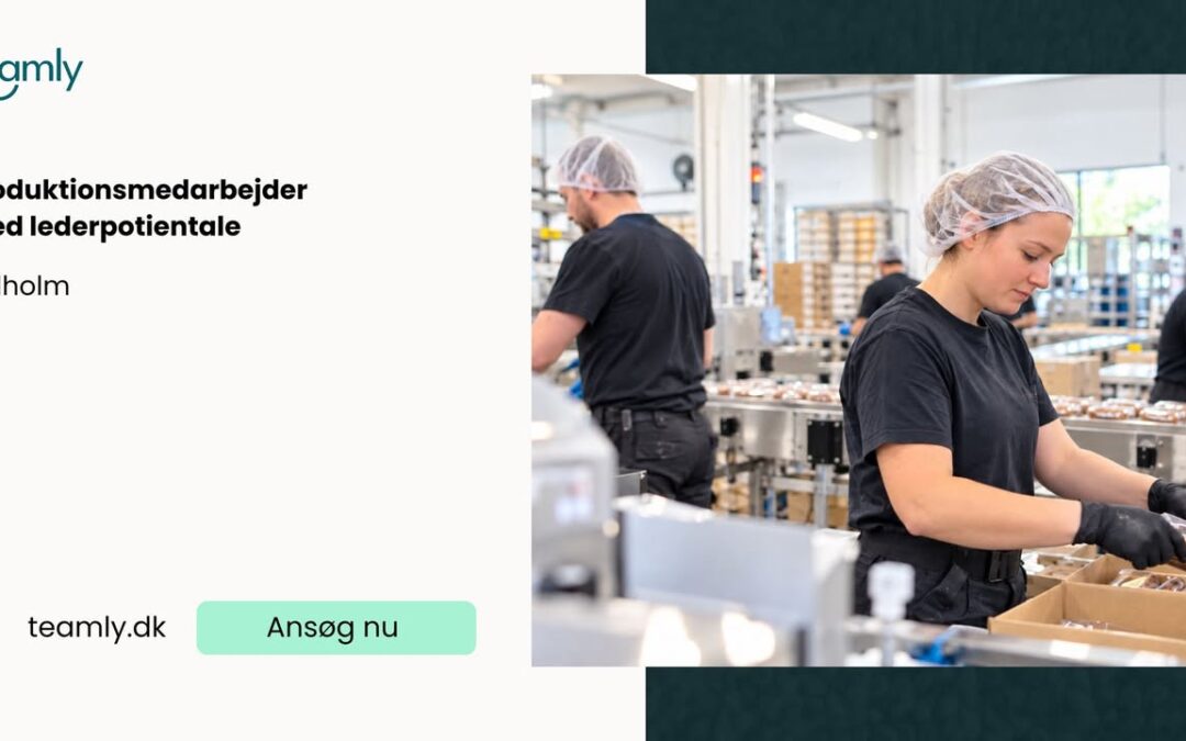 Production worker with potential for more – evening shift in Ølholm